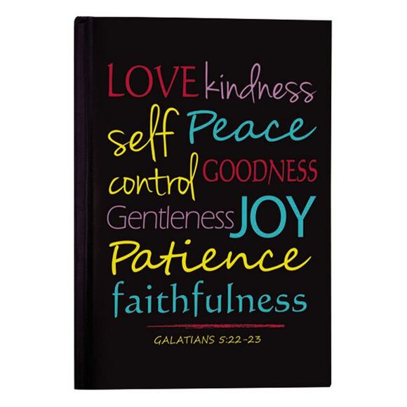 Hardcover Mini Journal Spiritual Christian Religious Fruit of the Spirit 4x6 in - Picture 3 of 3